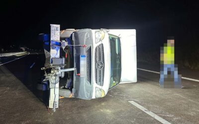 A 4: Anhänger reißt ab; Verfolgungsfahrt