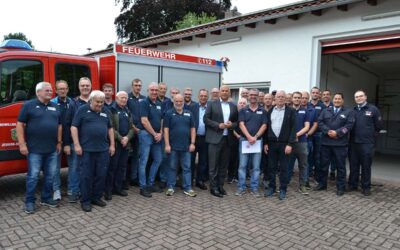 Feuerwehr Densberg erhält Förderung für Meisterschaftsteilnahme