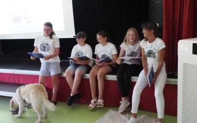 Pfötchen, Plot & Projektion – Buchpremiere mit Herz an der GHS Borken