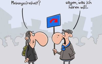 Cartoons von Oli Hilbring in der Caricatura Galerie Kassel