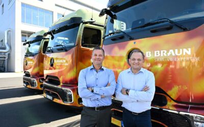 Logistiker fährt für B. Braun elektrisch