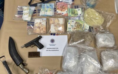 KS: Drogenfund, Betrugsversuch und Rettungskräfte bedroht