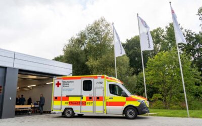 DRK weiht neue Rettungswache in Eulersdorf ein