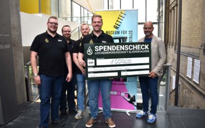 Leichenbrüderschaft spendet 1.000 EUR für Sepulkralkultur-Museum