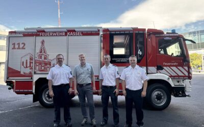 Neue Löschfahrzeuge für drei Freiwillige Feuerwehren in Kassel