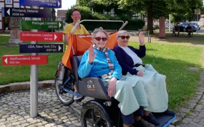 E-Rikscha bringt Bewegung und Lebensfreude für Seniorinnen und Senioren