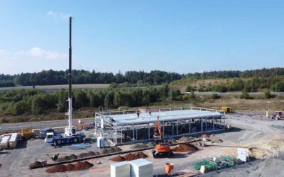 Richtfest an neuer Raststätte in Treysa – Großprojekt nimmt Gestalt an