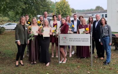 Pflegefachleute in den Beruf verabschiedet