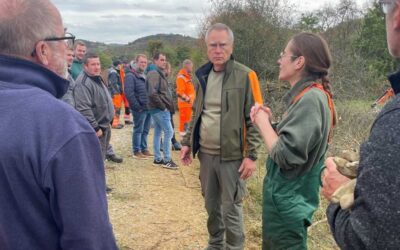 Großes Interesse an Schulung zur Feldheckenpflege