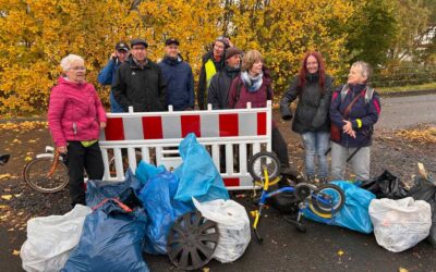 Gemeinsames Müllsammeln in Treysa