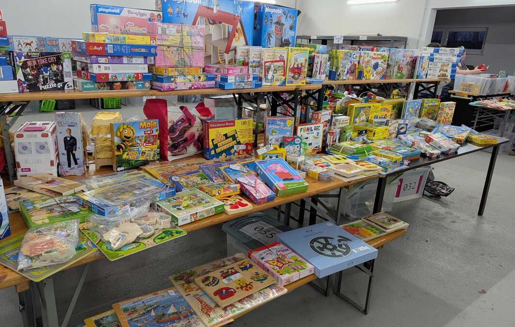 Basarteam Caßdorf schenkt Spielsachen ein zweites Leben