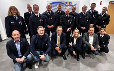 Ehrungen für langjährigen Feuerwehrdienst im Schwalm-Eder-Kreis