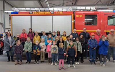 Preisverleihung beim Kinderspiel zum Michaelismarkt