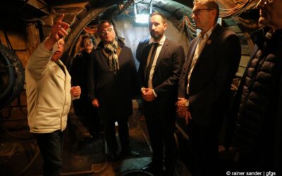 Minister Timon Gremmels unter Tage – Bergbaumuseum Borken thematisiert Klimawandel