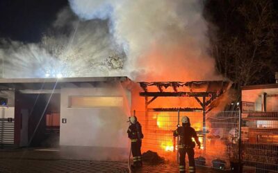 KS: Brand im Nordstadtstadion, schwerer A7-Unfall und zwei alkoholisierte Autofahrten