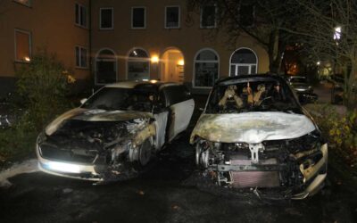 KS: Brandstiftung an zwei Autos, fünf Wohnungseinbrüche, Festnahme nach Hehlerei und Schlägerei
