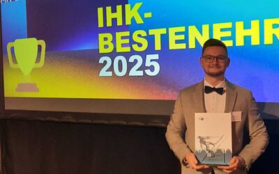 IHK ehrt Hephata-Azubis und Ausbildungsbetrieb für Spitzenleistungen